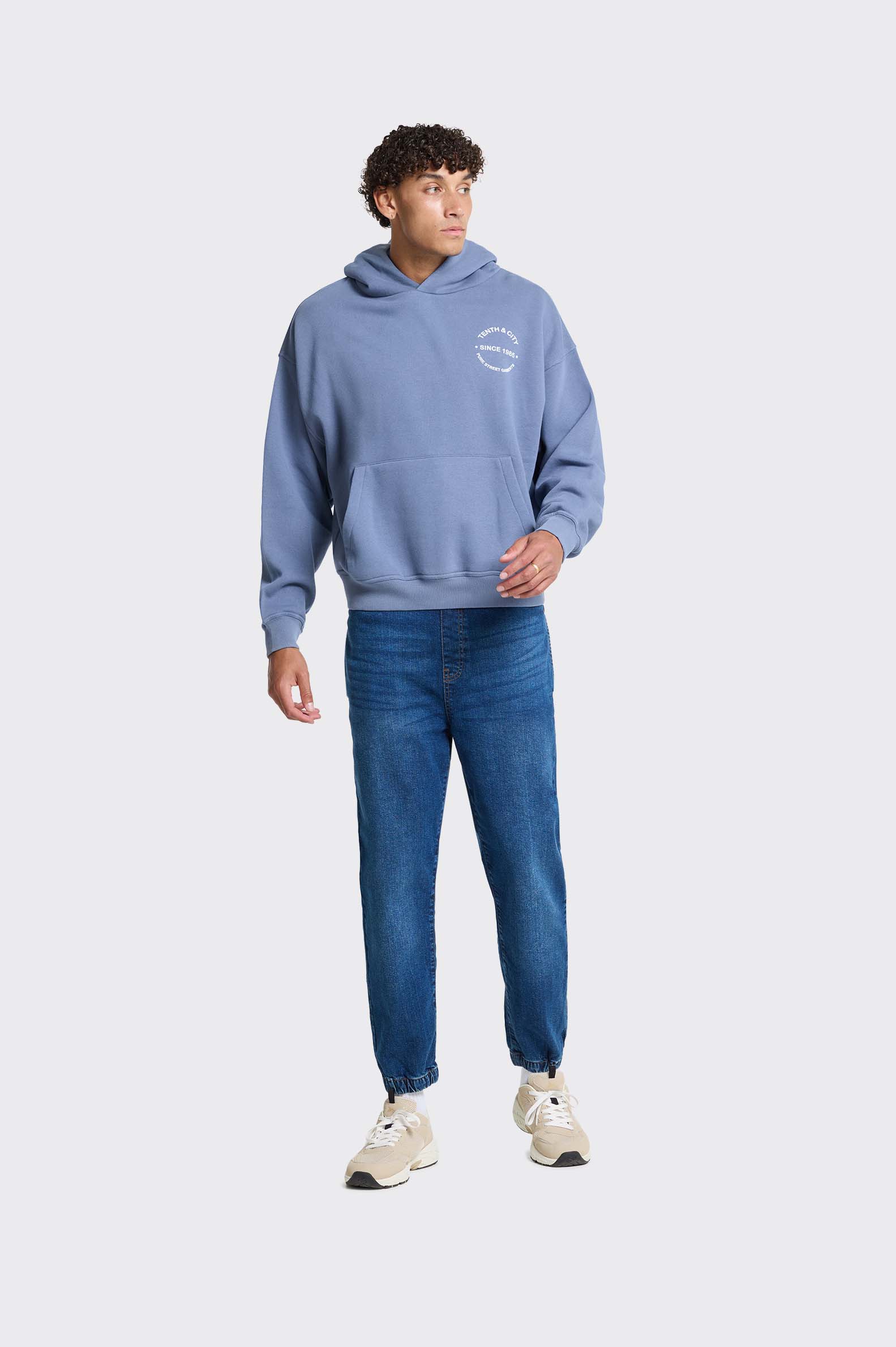 PANTALÓN DENIM JOGGER Tenth HOMBRE