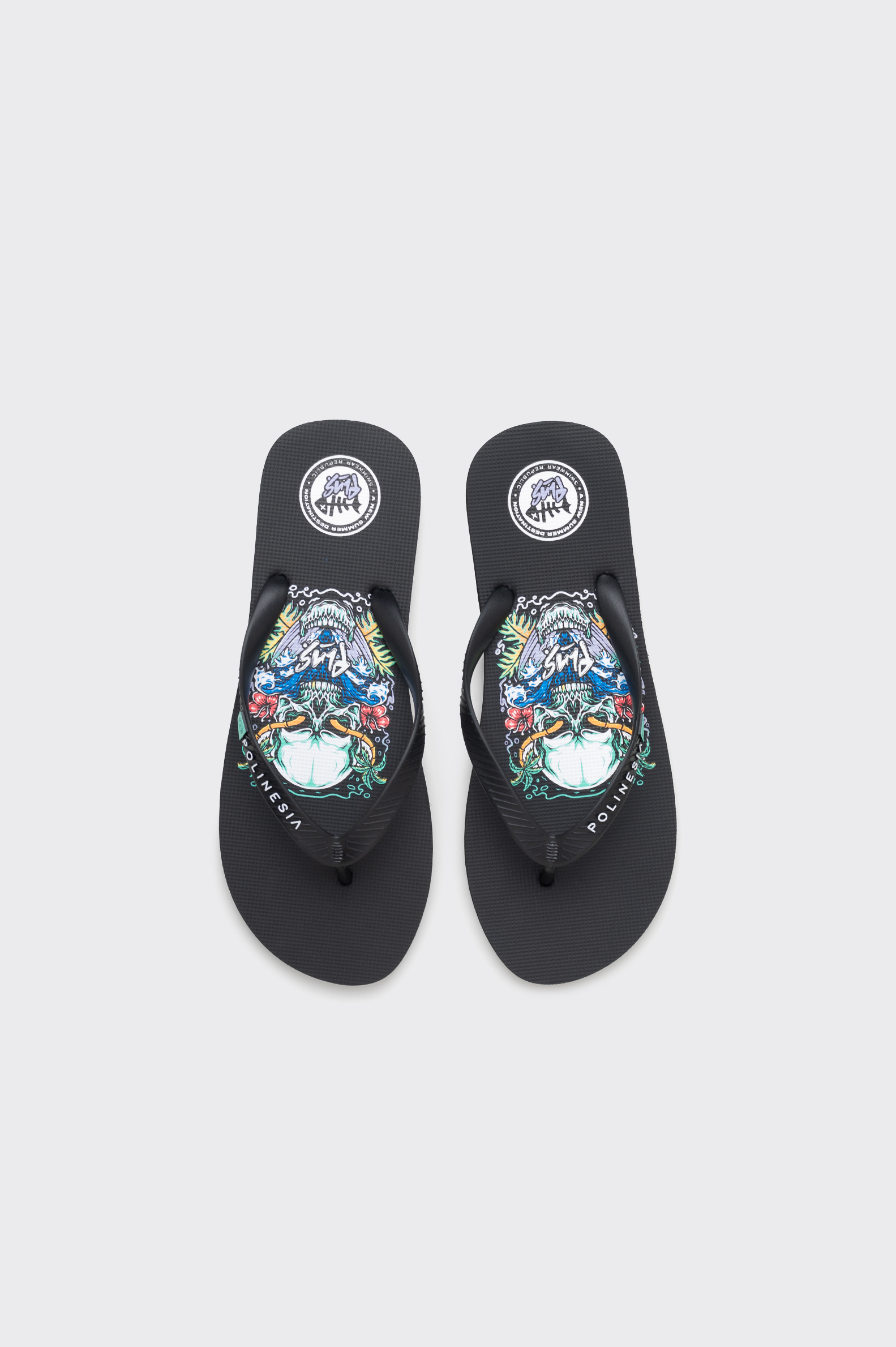 CHANCLAS Polinesia REFLEX SKULL HOMBRE