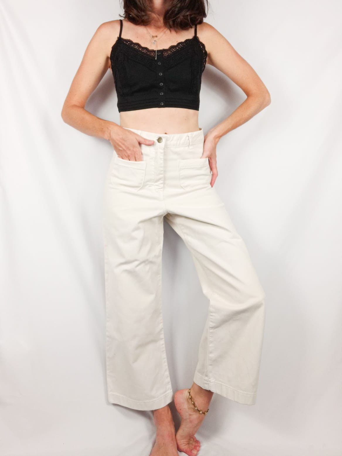 OTRAS. Croptop negro Tu (s/m)