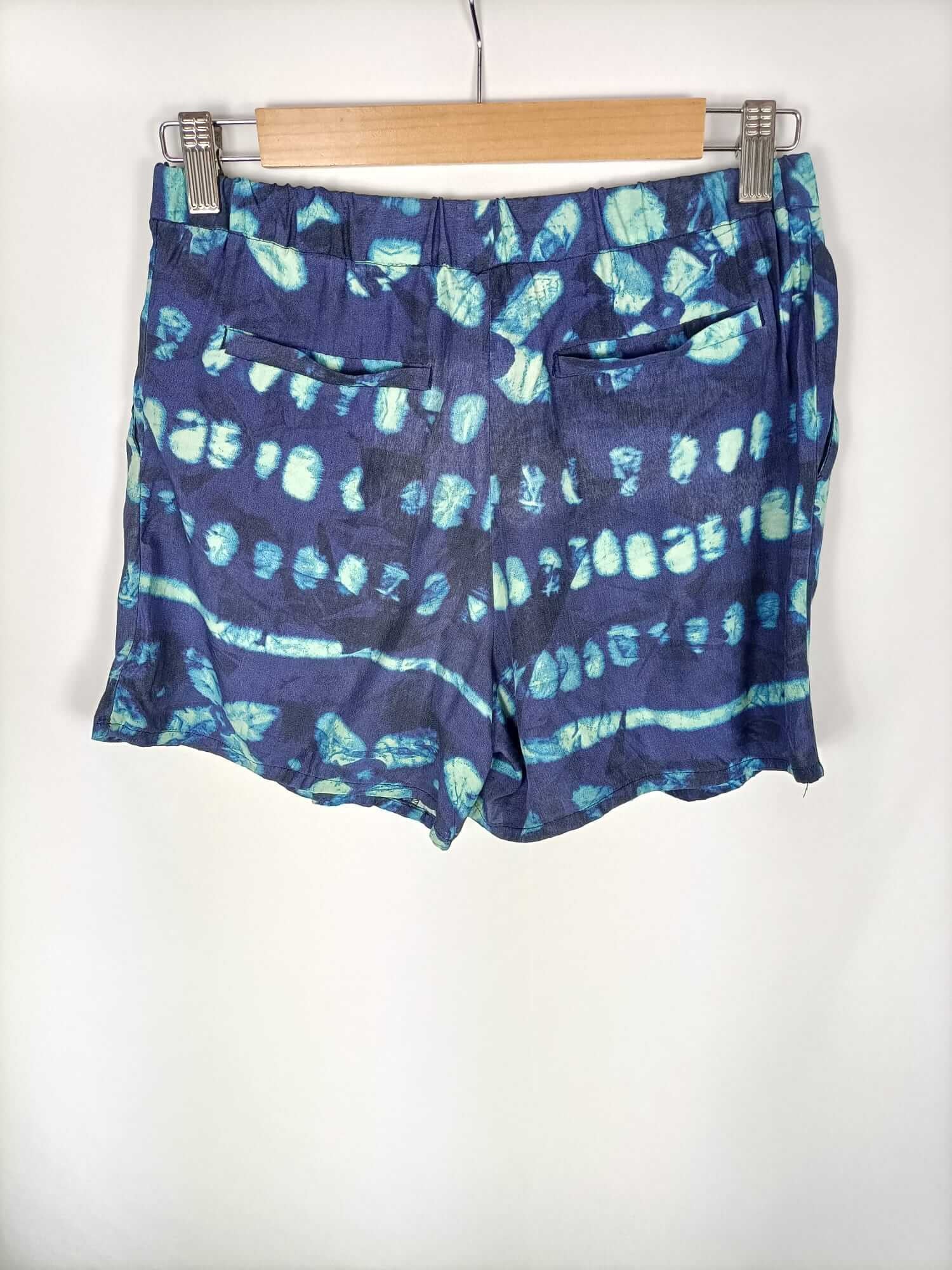 ZARA.Shorts azules T.xs
