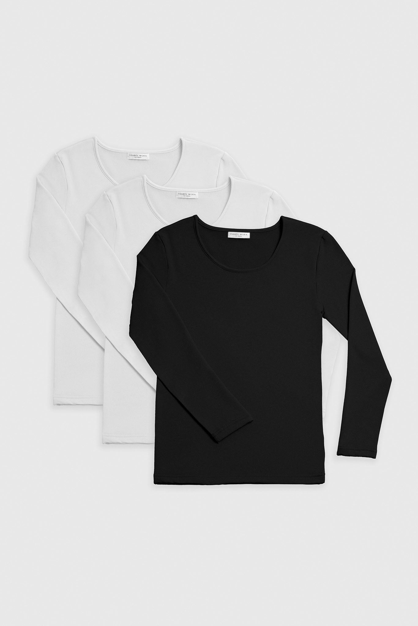 Pack de 3 camisetas térmicas manga larga hombre