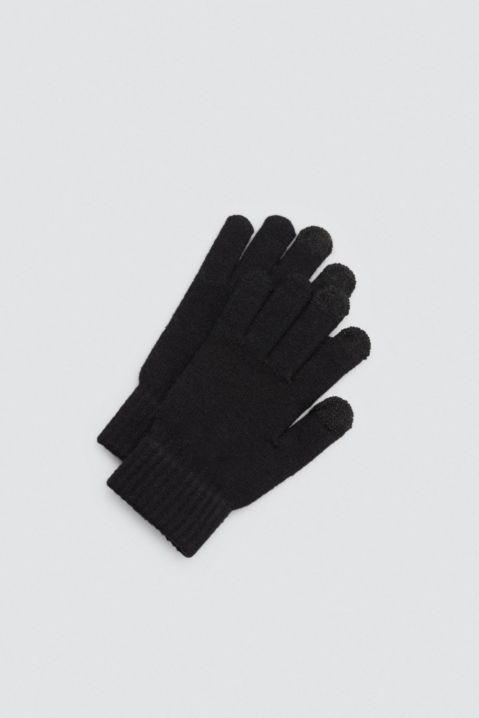 Guantes táctiles negros