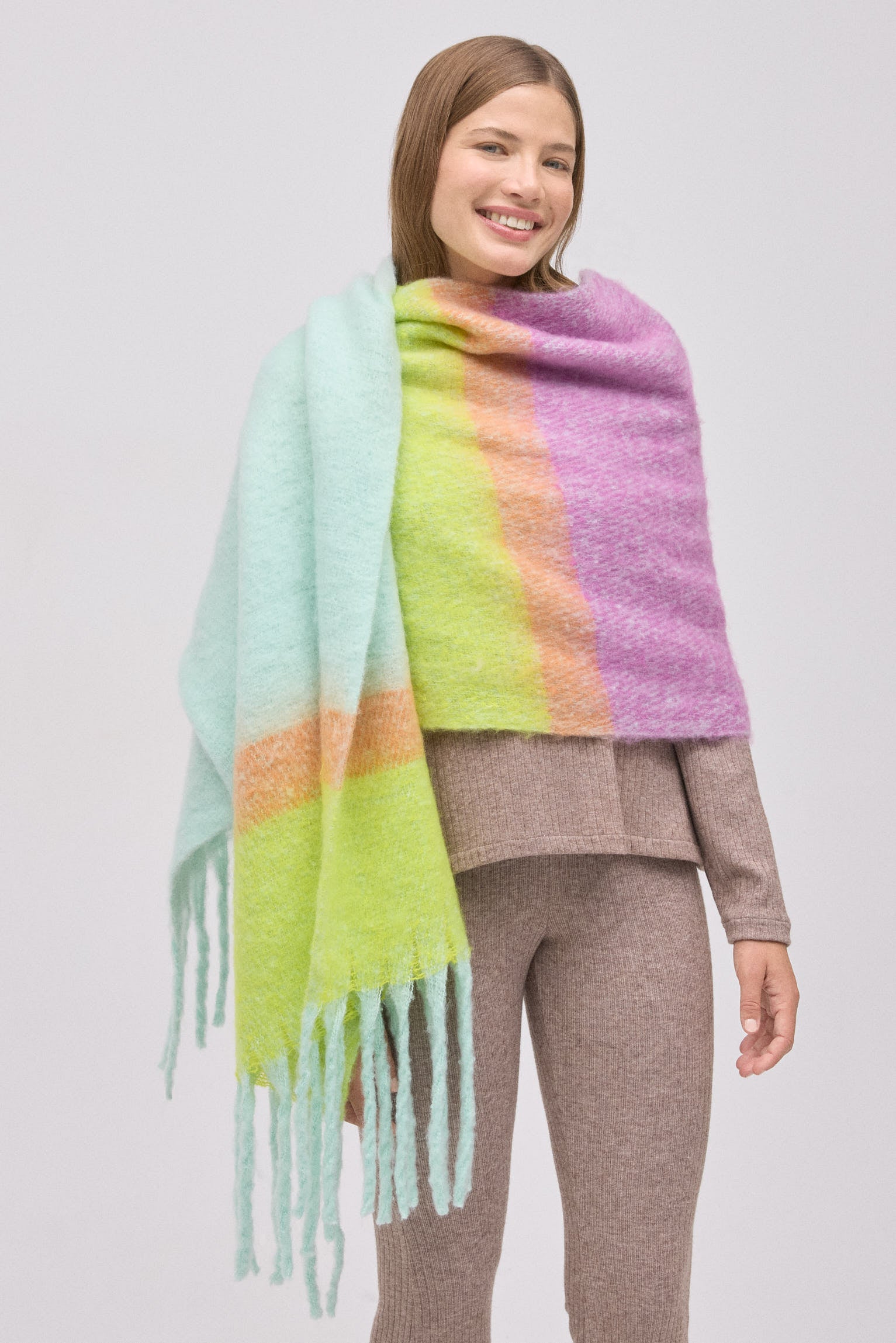 Bufanda rayas colores