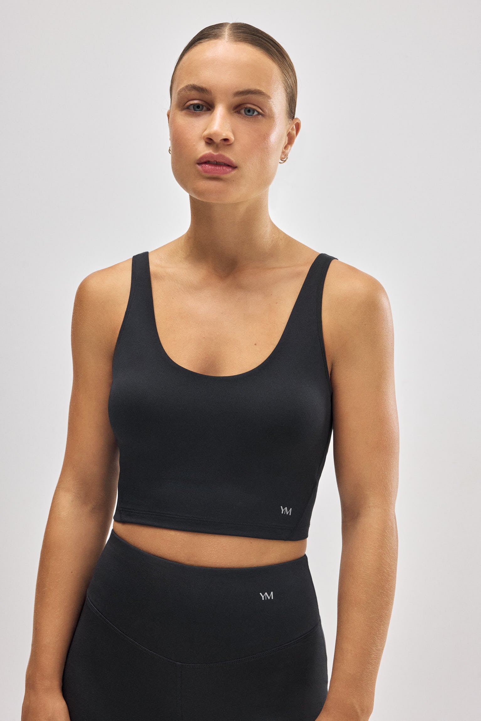 Sujetador deportivo con top interior negro