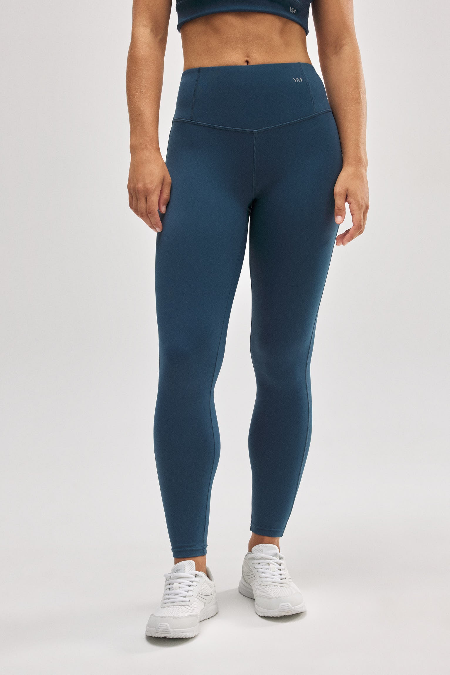 Leggings deportivos efecto push-up azul