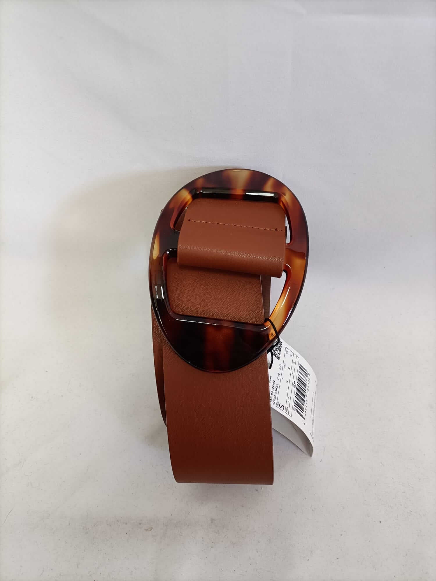 MANGO. Cinturón polipiel T.s