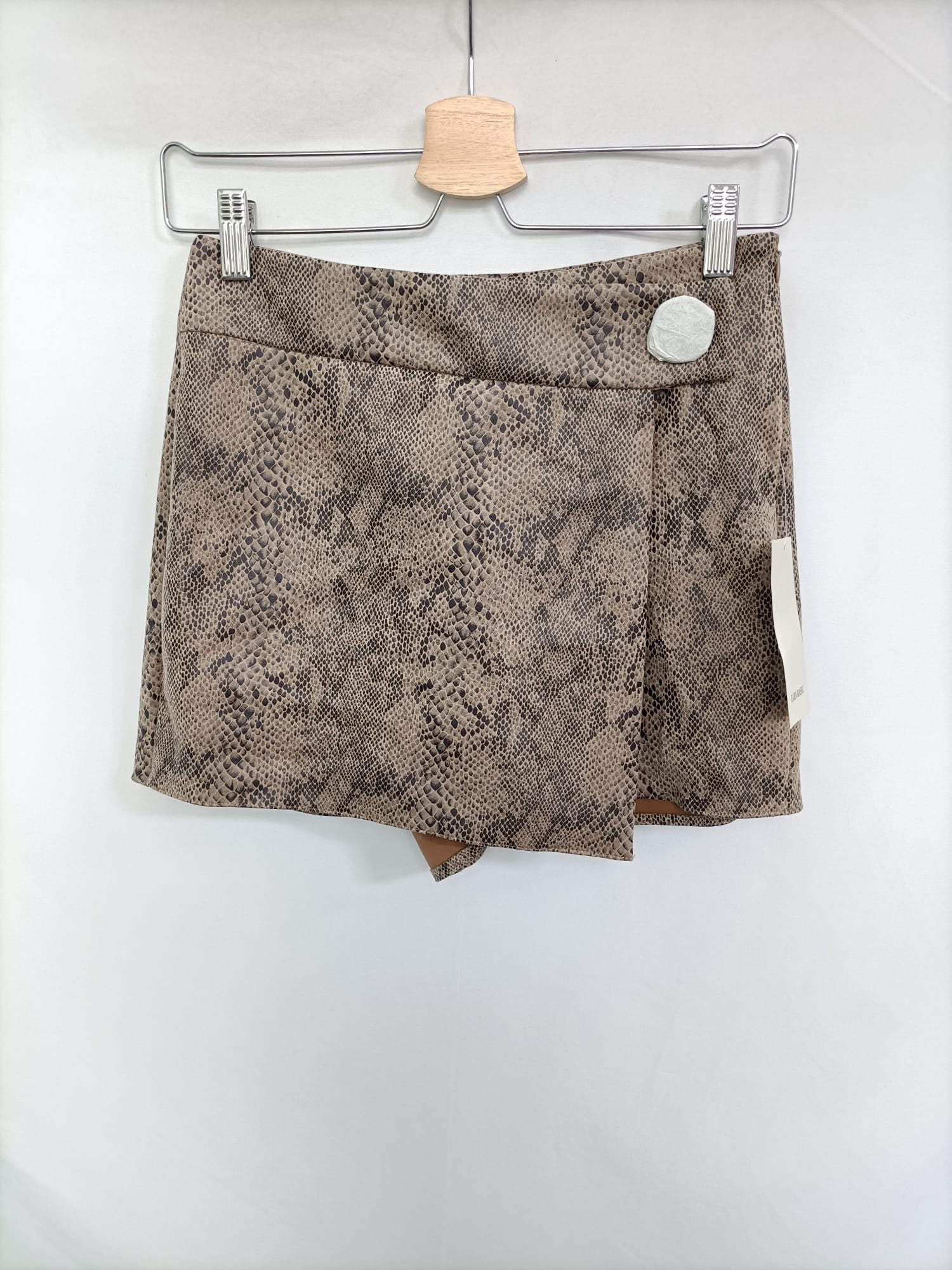 ZARA. Falda/pantalón animal print T.s