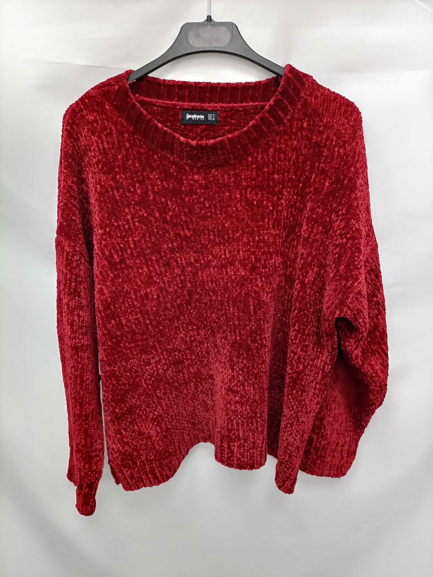 STRADIVARIUS.Jersey burdeos T.M