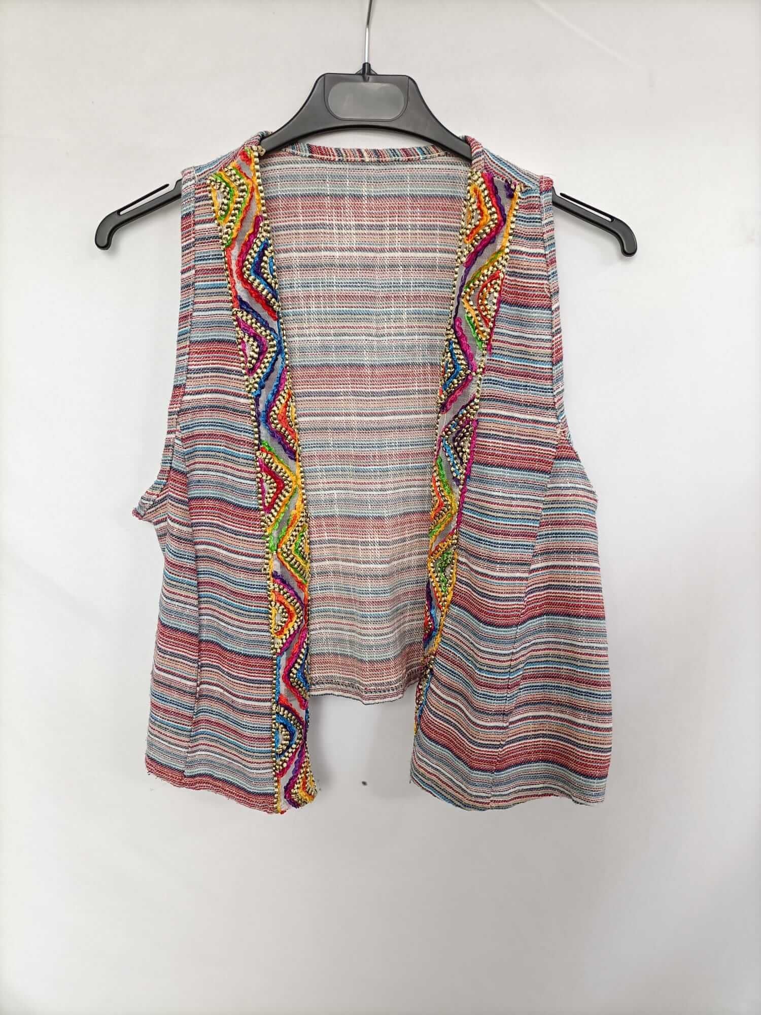 OTRAS. Chaleco rayas étnico Tu (s/m)