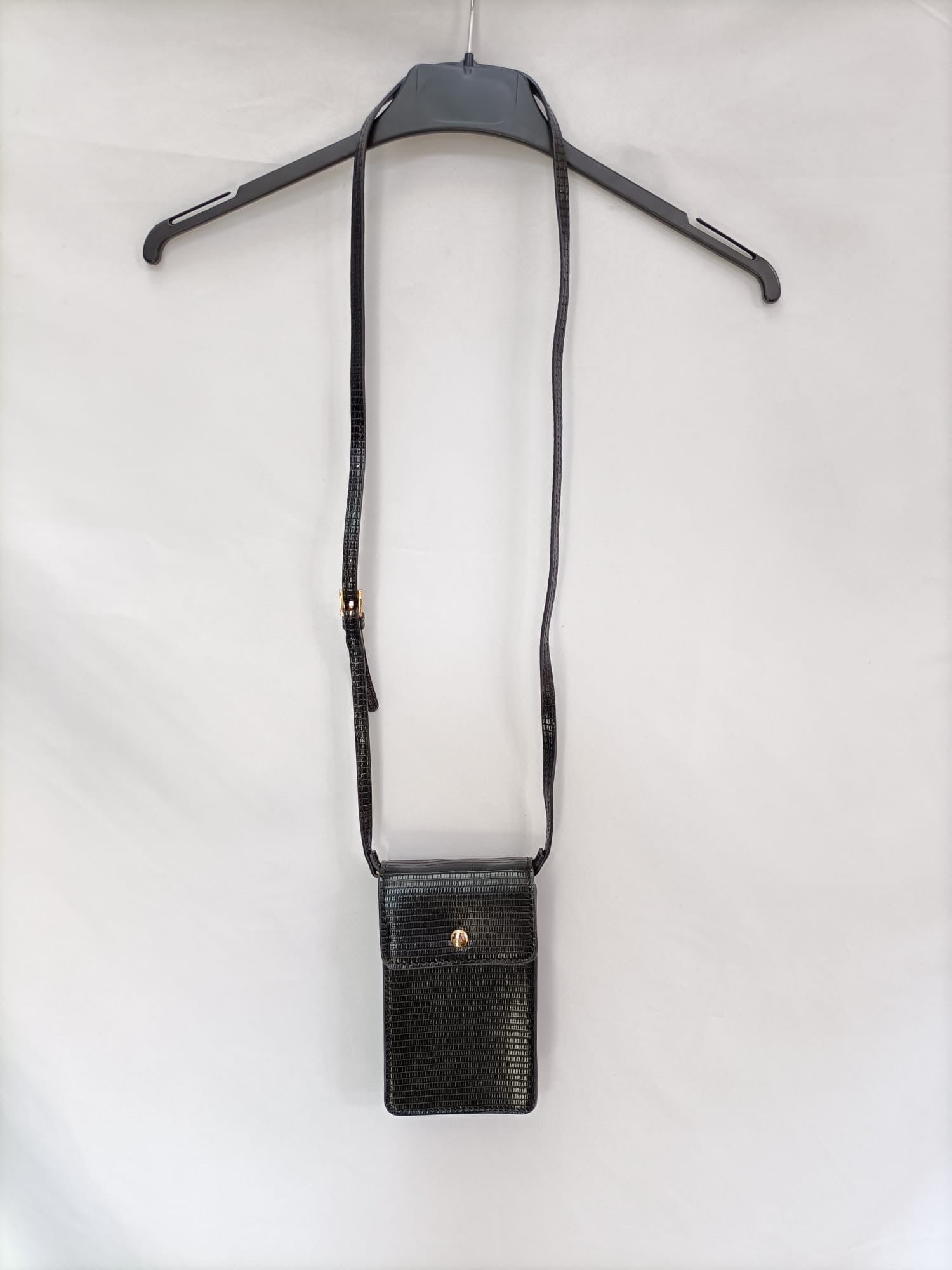 EL CORTE INGLÉS.Bolso negro mini