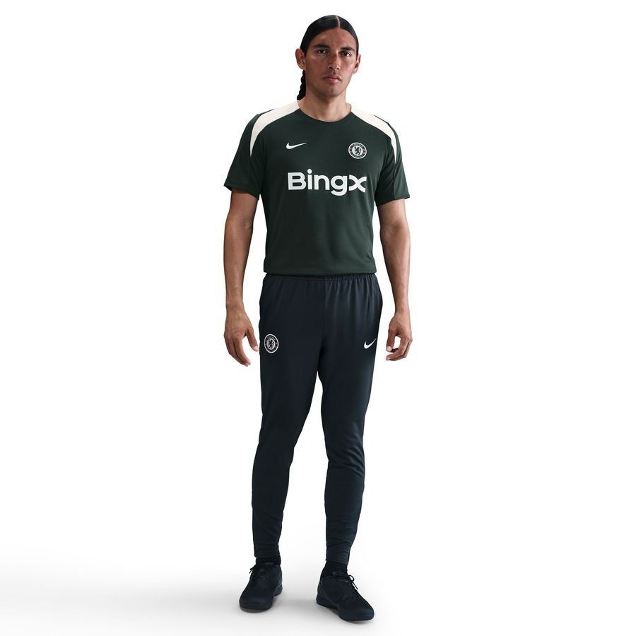 Chelsea Camiseta de entrenamiento Dri-FIT Strike - Verde/Verde/Phantom Marl
