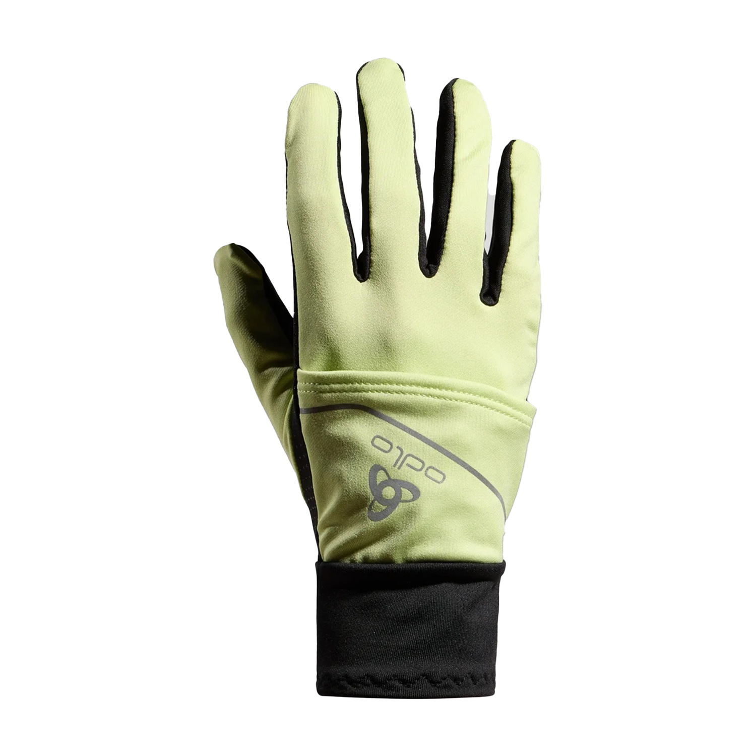 Odlo Intensity Cover Safety Guantes Shadow Lime