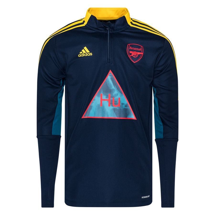 Arsenal Camisa de entrenamiento Human Race x Pharrell - Índigo/Amarillo EDICIÓN LIMITADA