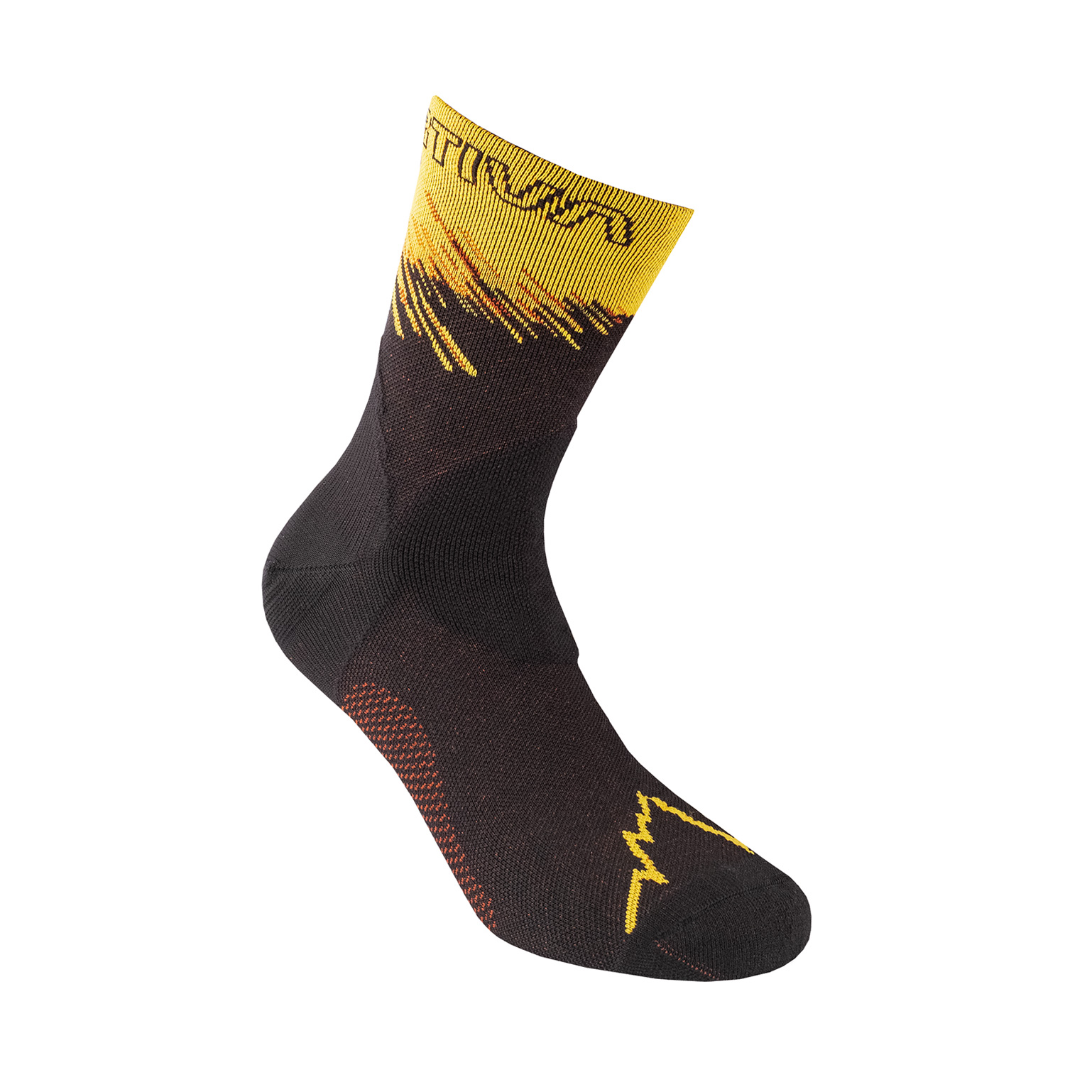 La Sportiva Performance Calcetines Black/Yellow