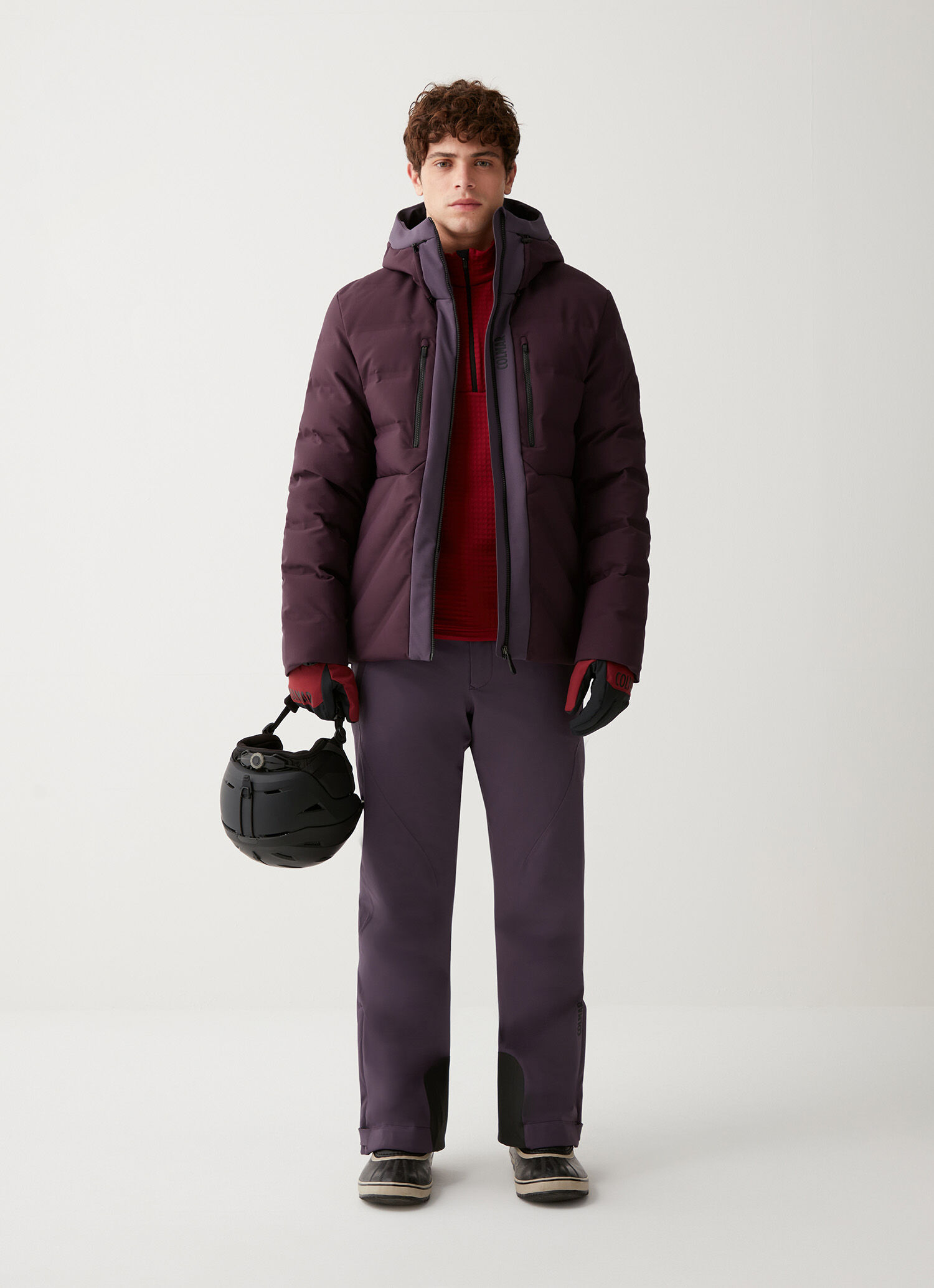 Chaqueta de esquí de plumas con 5 capas