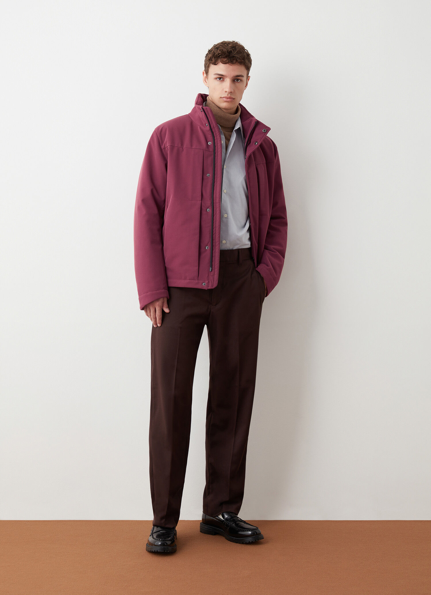 Waterproof padded jacket