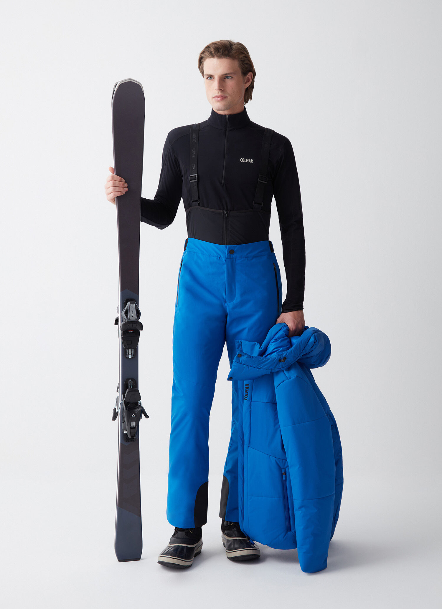 Peto de esquí con pechera elástica