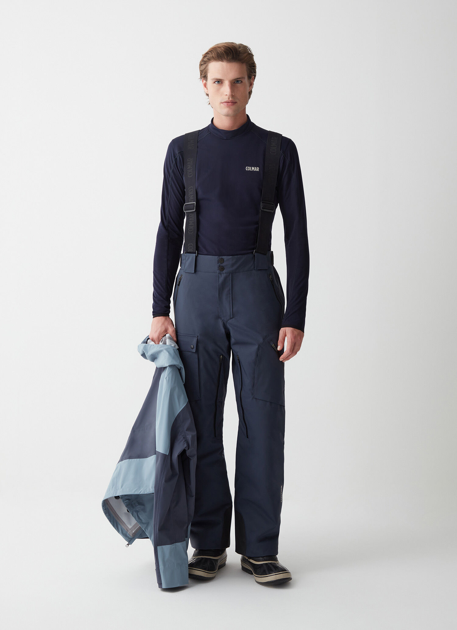 Peto de esquí cargo acolchado