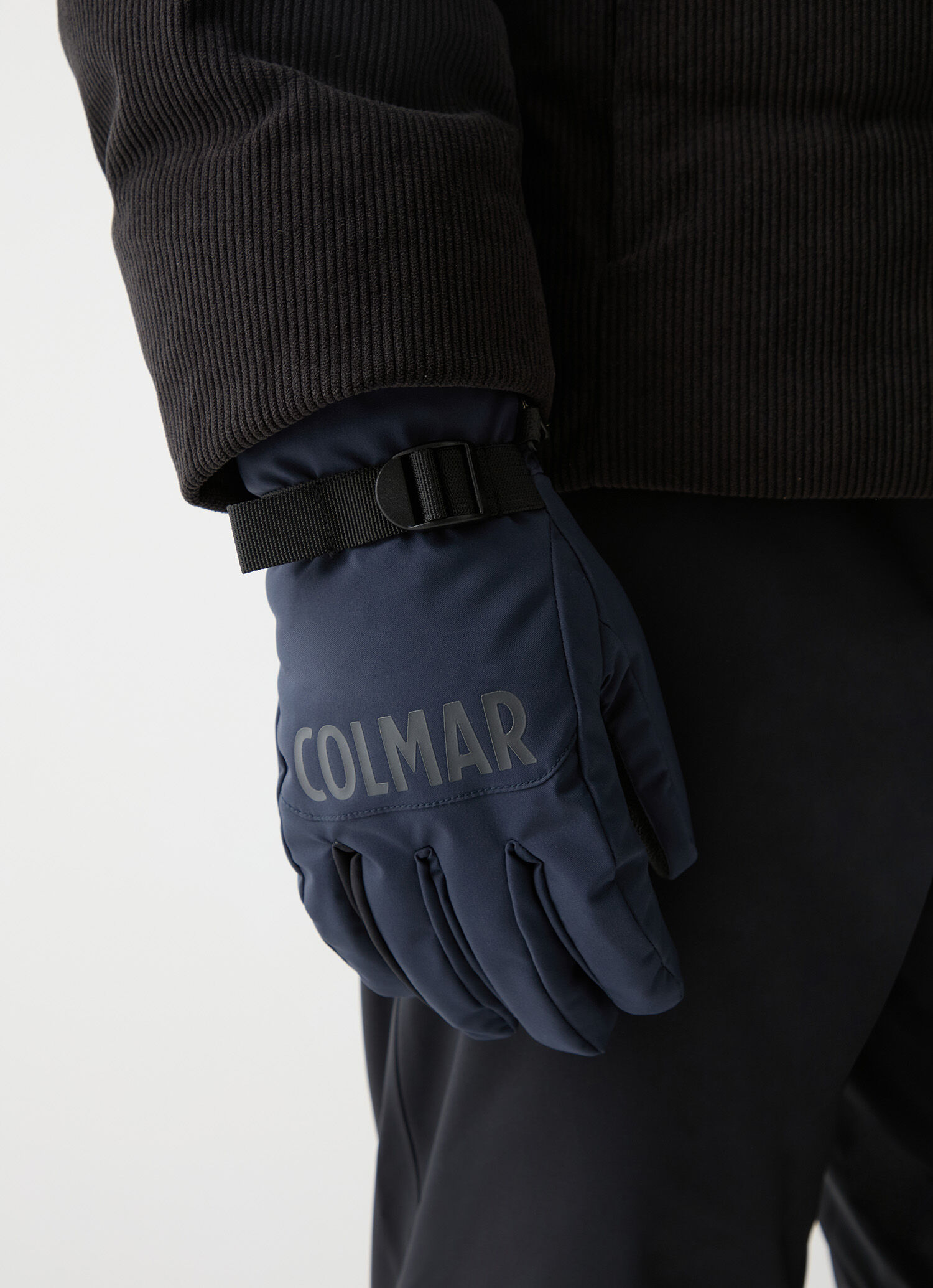 Guantes de esquí bicolor