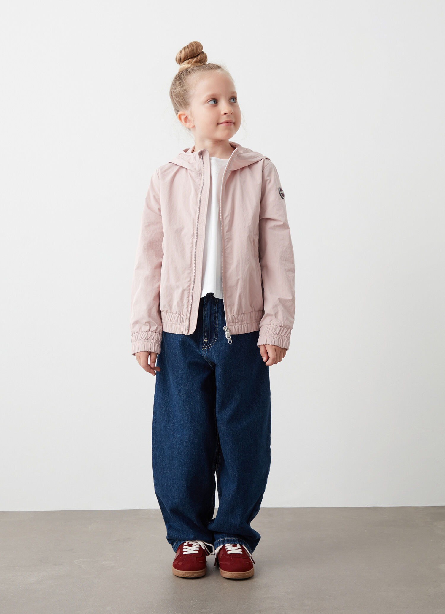 Chaqueta de corte cuadrado