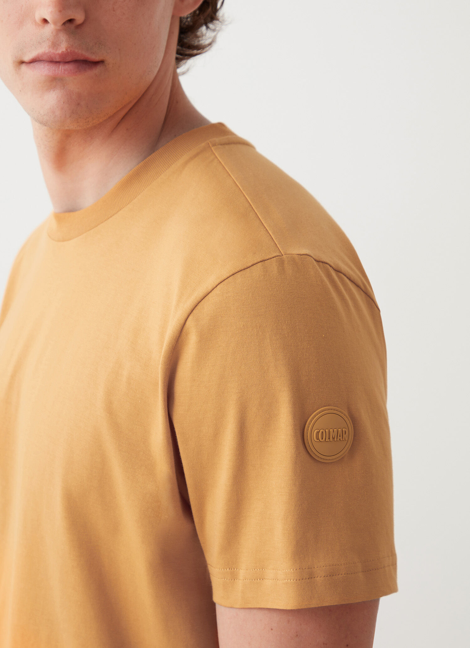 Camiseta de manga corta lisa