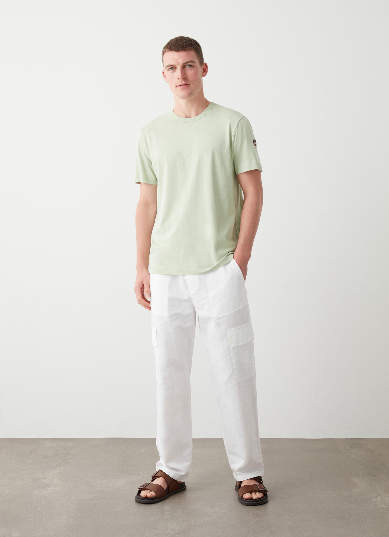 Camiseta de manga corta de punto