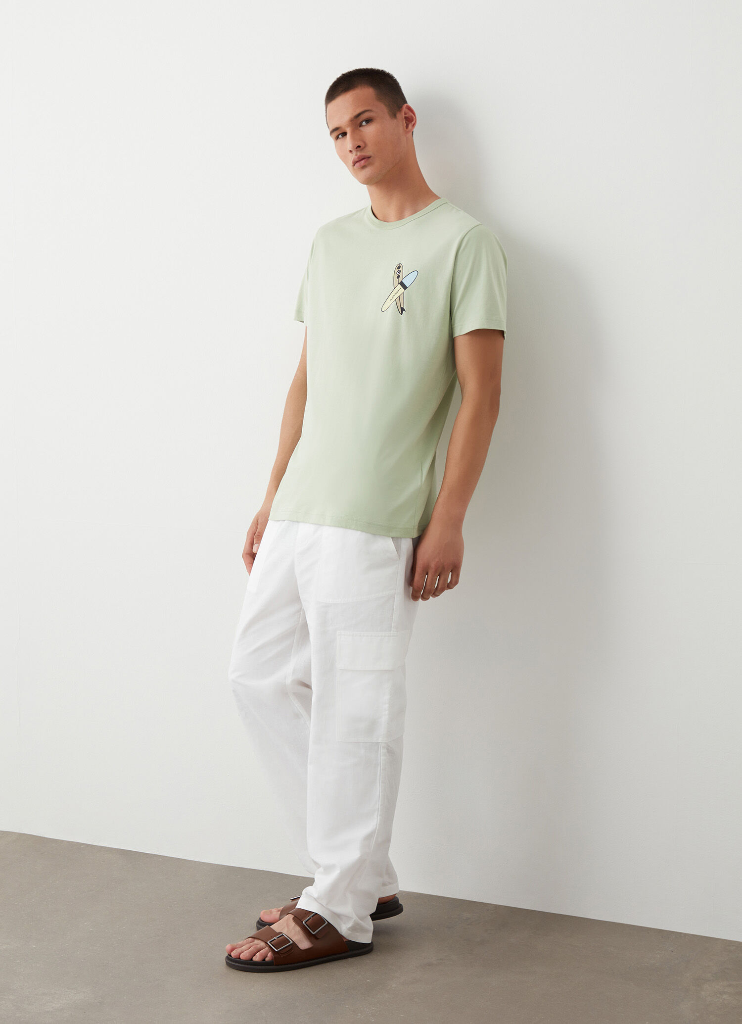 Camiseta de manga corta surf