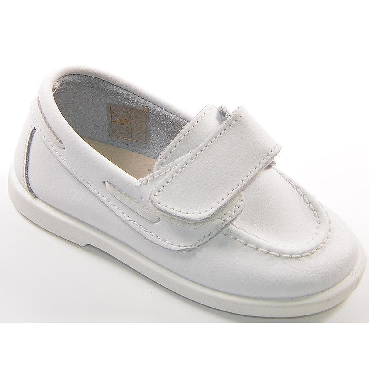 80500 Xiquets Zapato Nautico Acolchado Piel Bebe Primeros Pasos