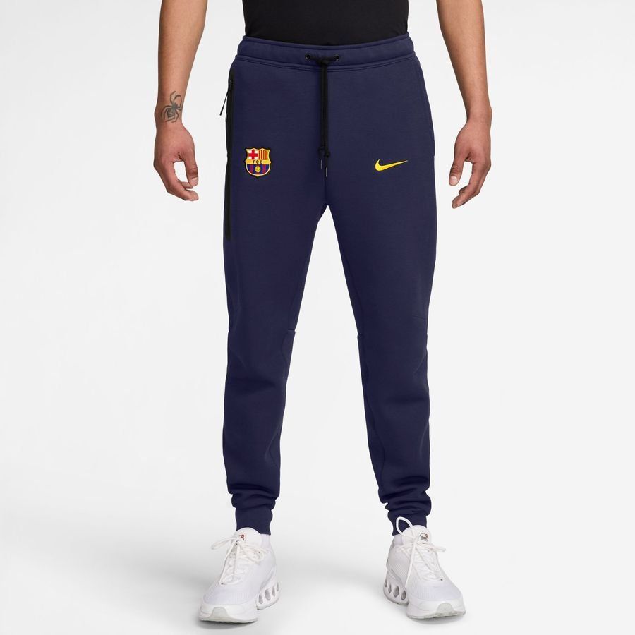Barcelona Pantalones de chándal NSW Tech Fleece - Imperial Purple/Midwest Gold