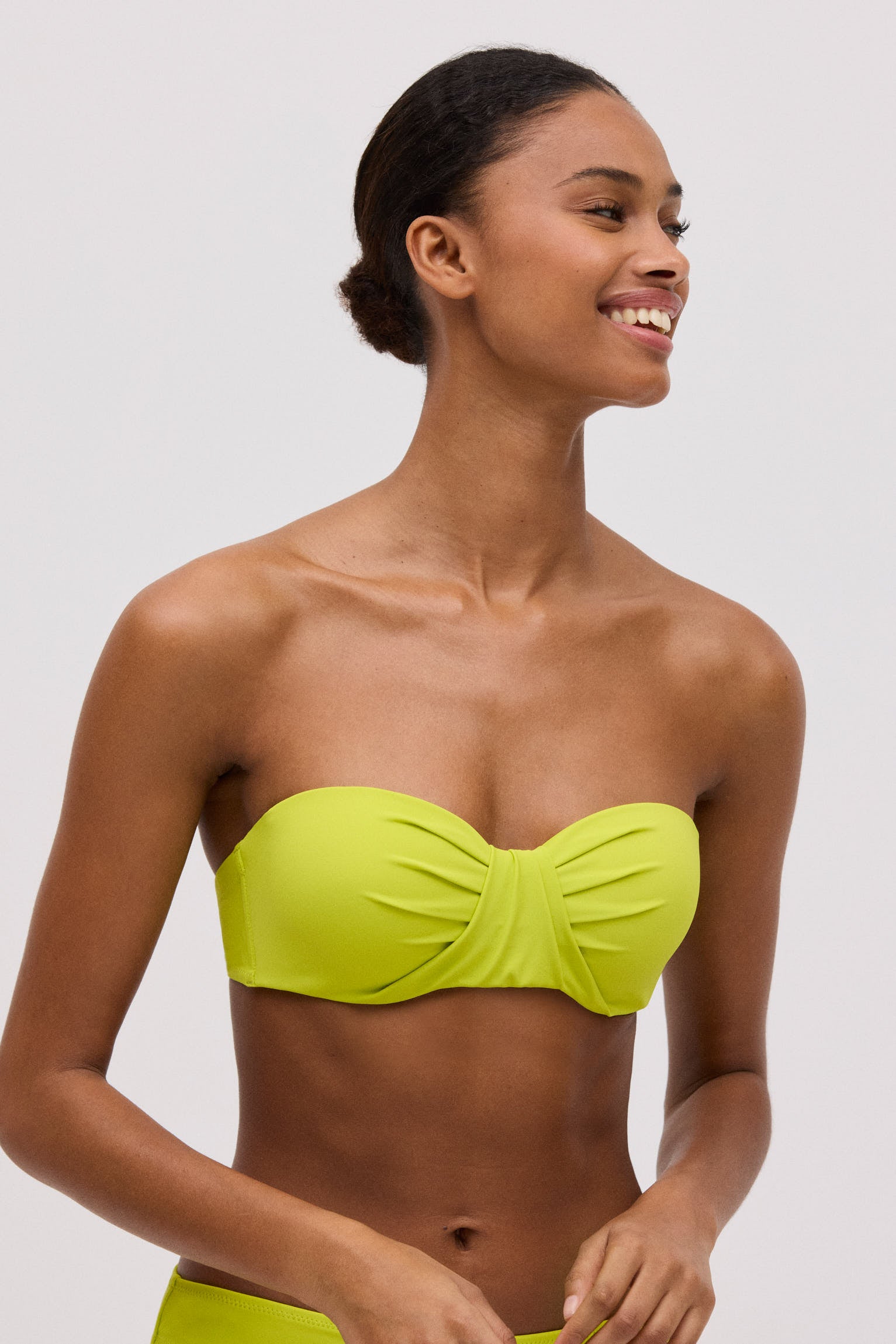 Top bikini bandeau lima copa B