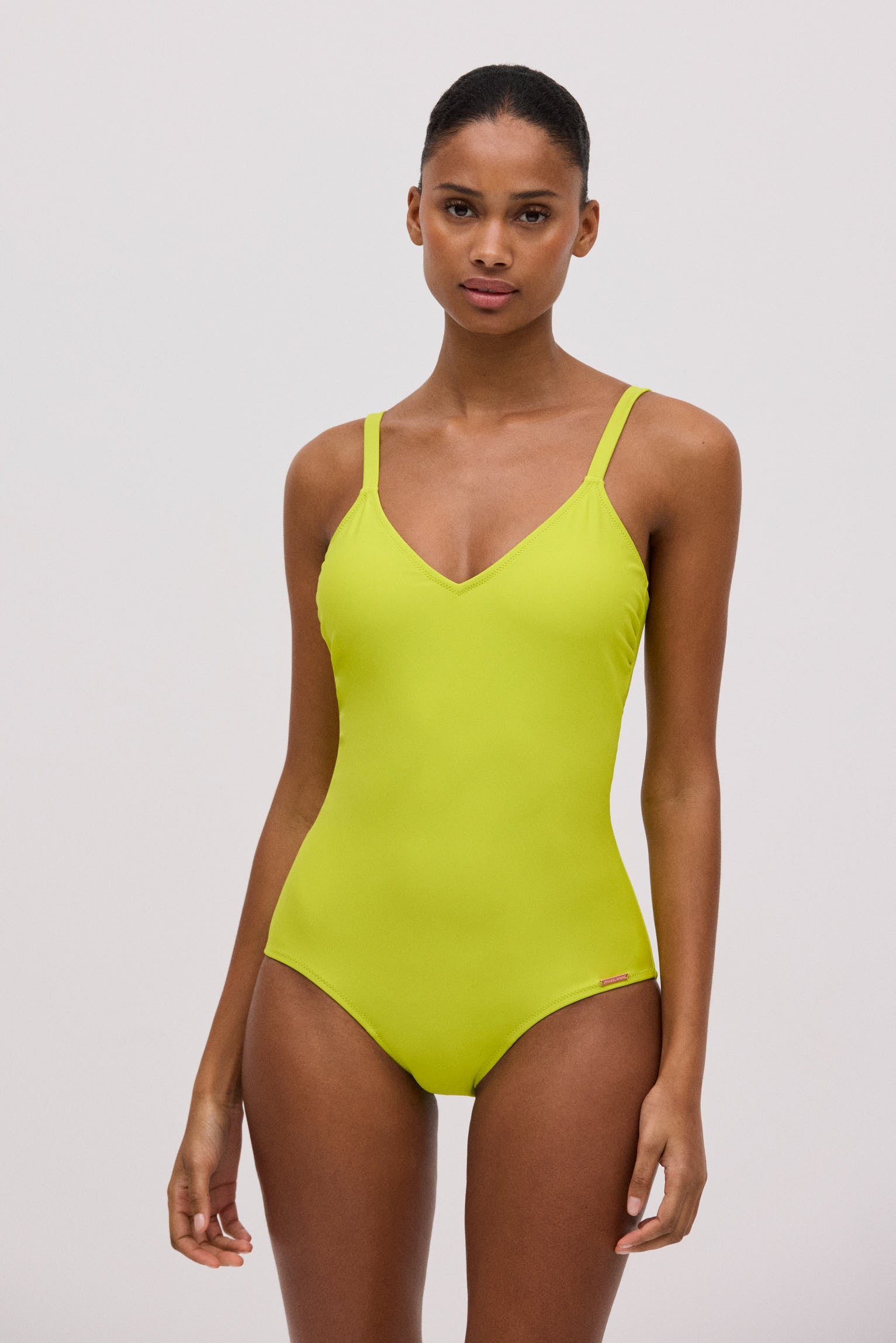 Bañador reductor liso lima