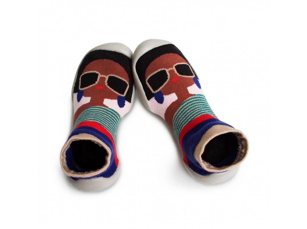 Zapatilla para casa calcetin muñeca Janet Collegien