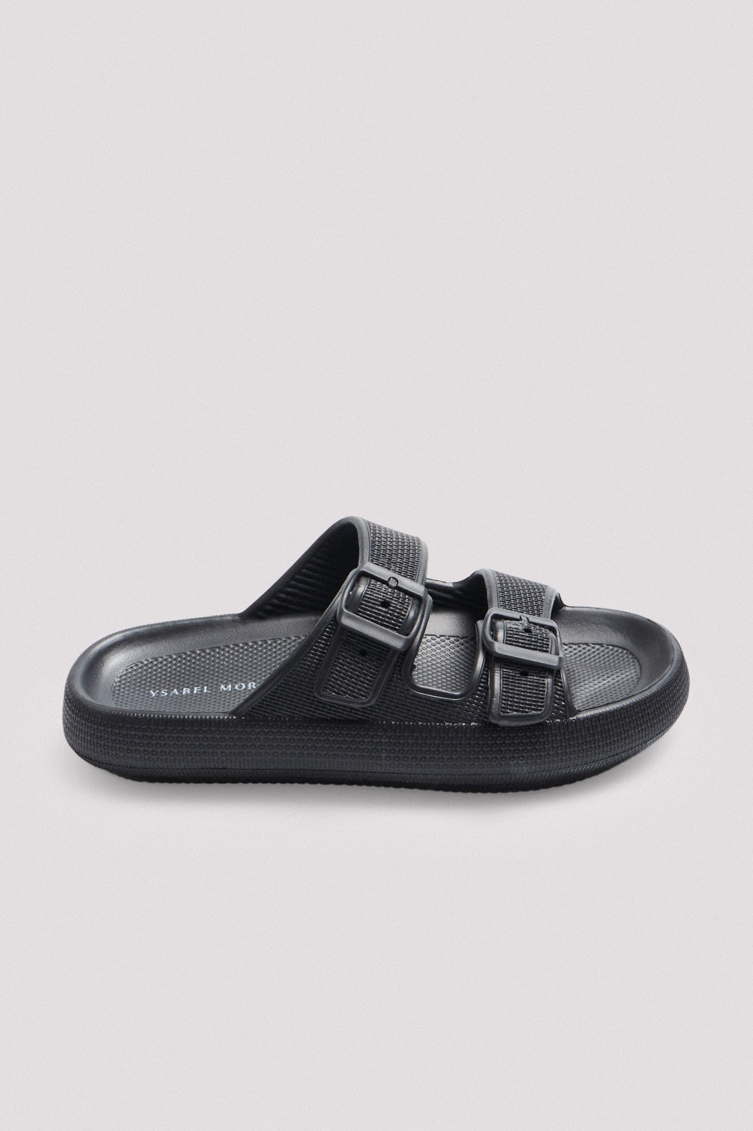 Chanclas de playa hebillas antideslizantes extra comfort negro