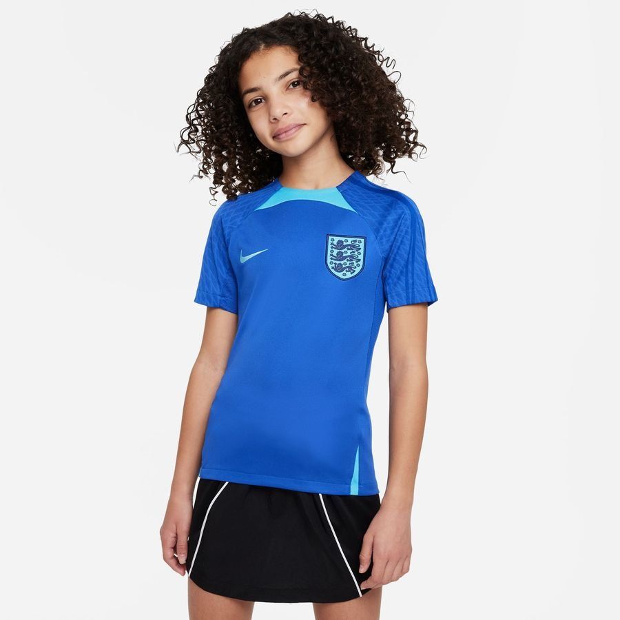 Inglaterra Camiseta de entrenamiento Dri-FIT Strike - Juego real/Furia azul Niños