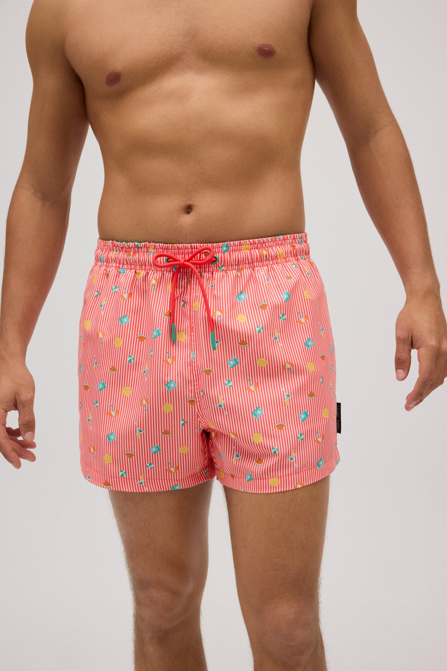 Bañador corto estampado verano