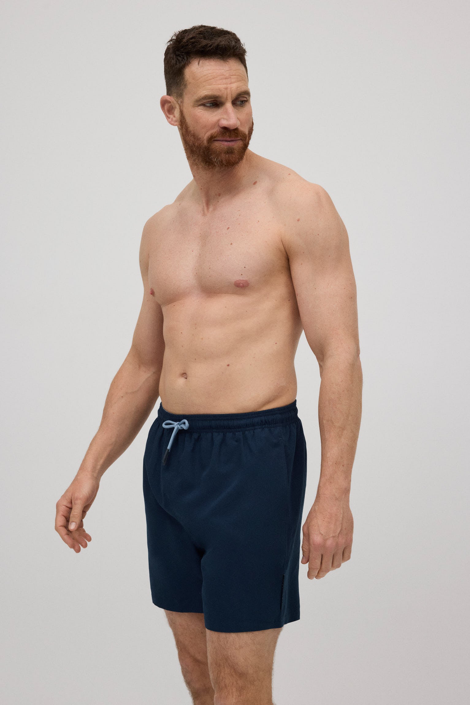 Bañador medio marino