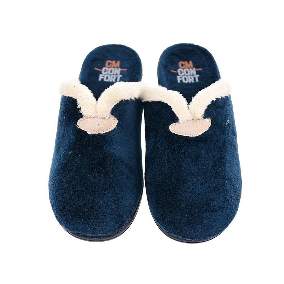 916 Cmconfort Zapatilla Casa Acolchada Cuña Antideslizante Mujer