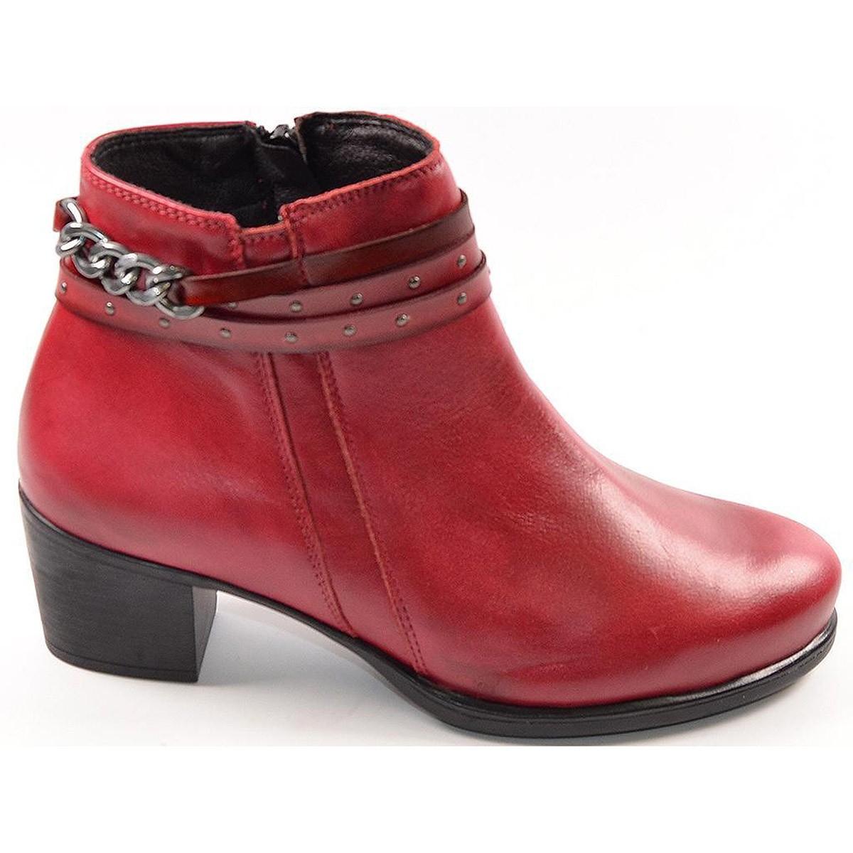 92143 Desireé Botín Piel Acolchado Antideslizante Tacón Mujer