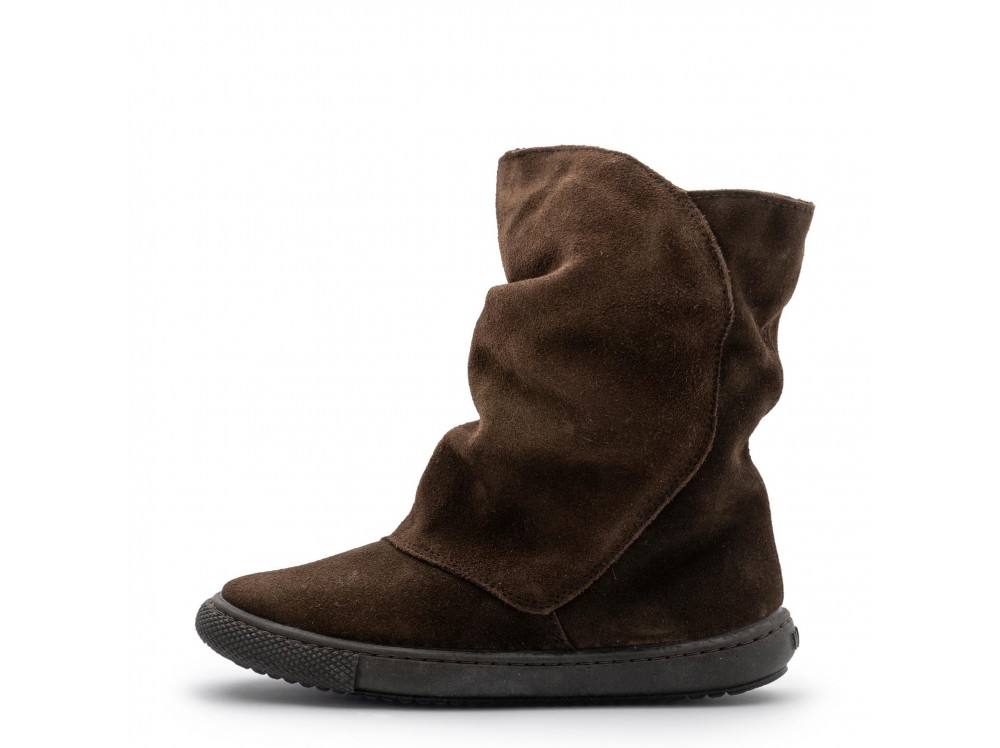 Bota ante marrón con cremallera 9301 de Vulladi