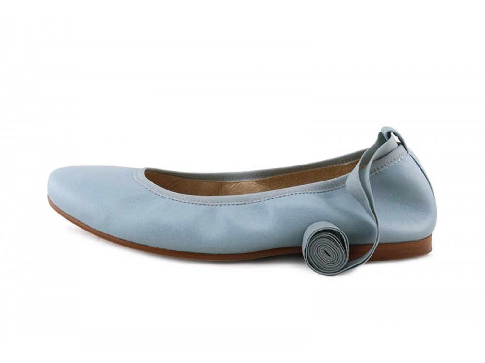 Bailarina piel adriatico elástico y cintas Jeromin