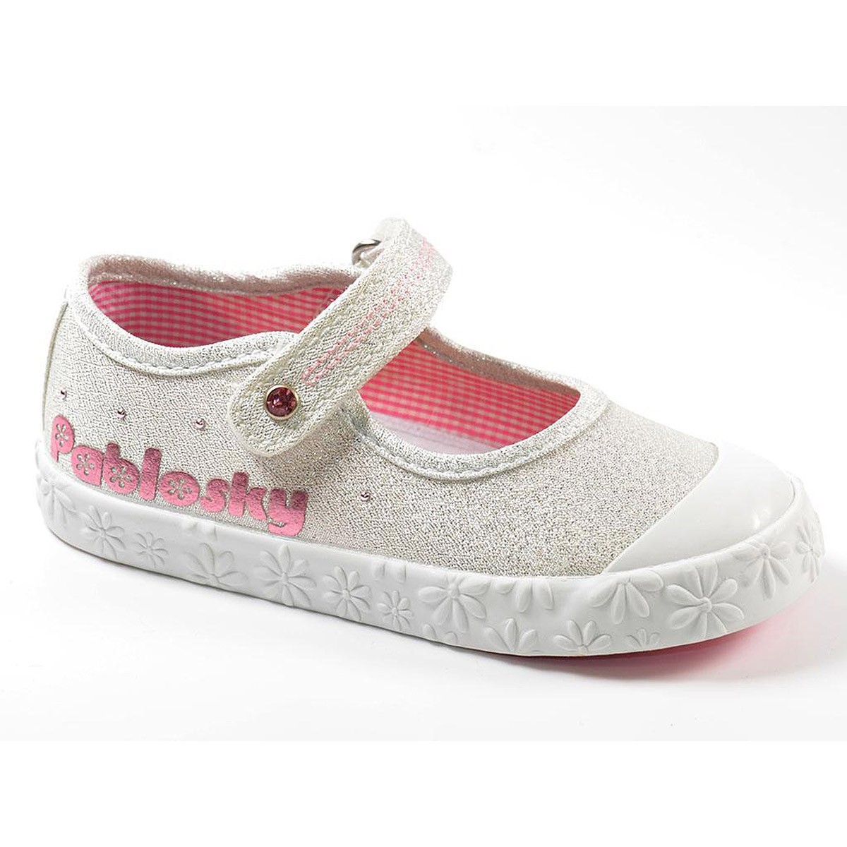 961300 Pablosky Zapatilla Lona Plantilla Velcro Niña