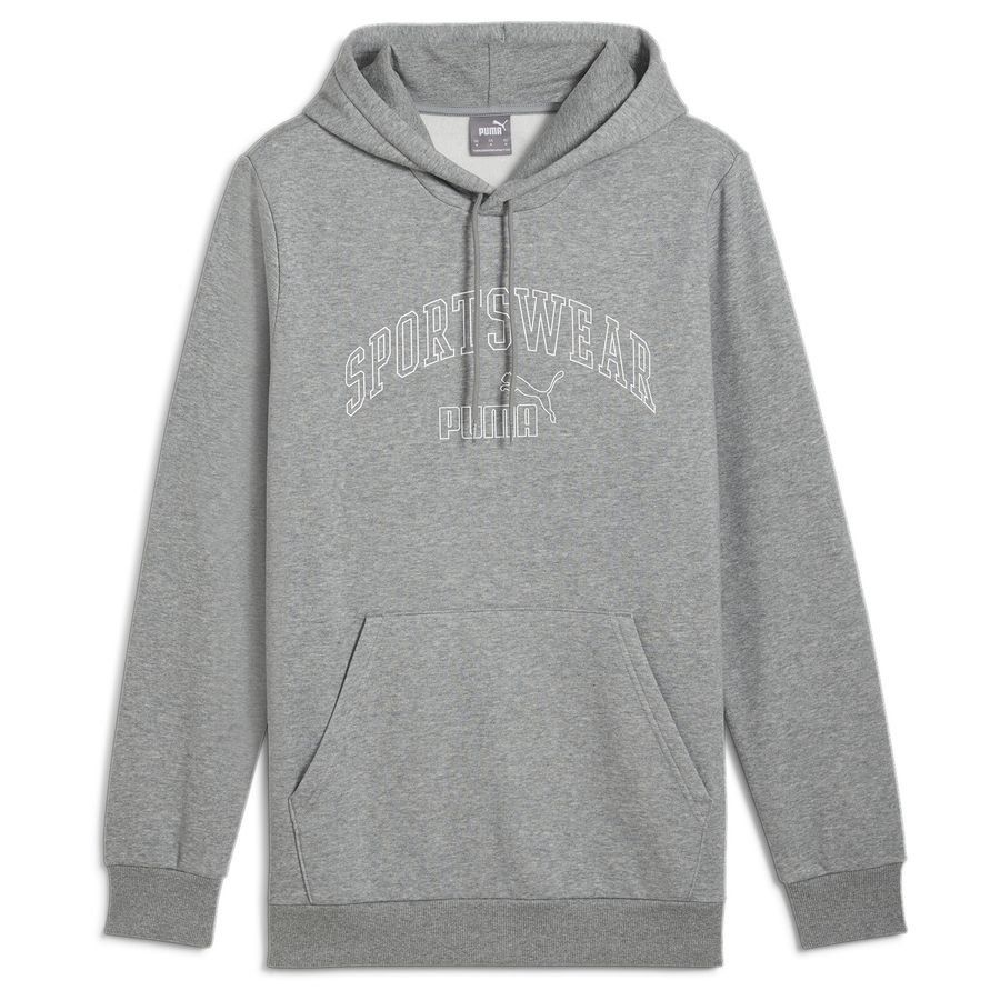 Sudadera ESS+ LOGO LAB Gradient con capucha FL gris jaspeado medio