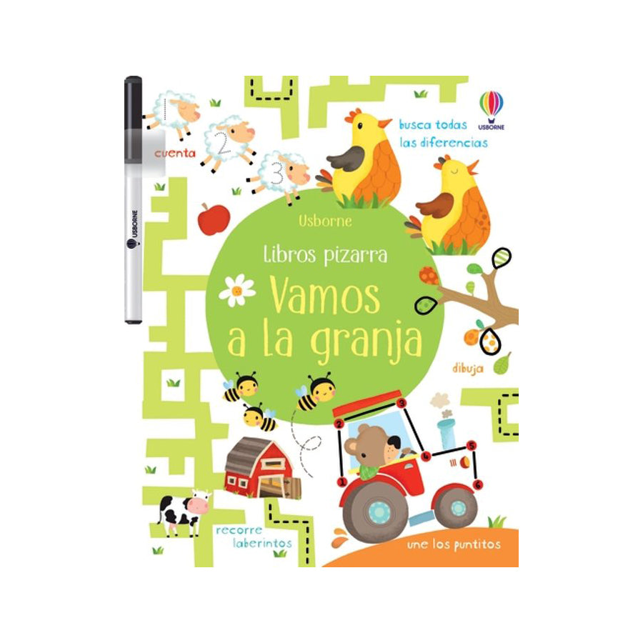 Libro pizarra: Vamos a la granja