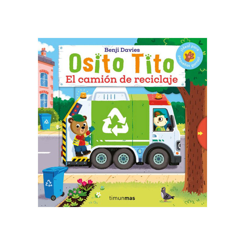 Osito Tito. El camión de reciclaje