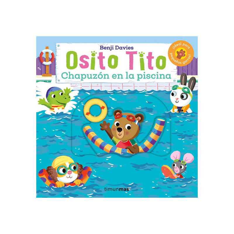 Osito Tito. Chapuzón en la piscina
