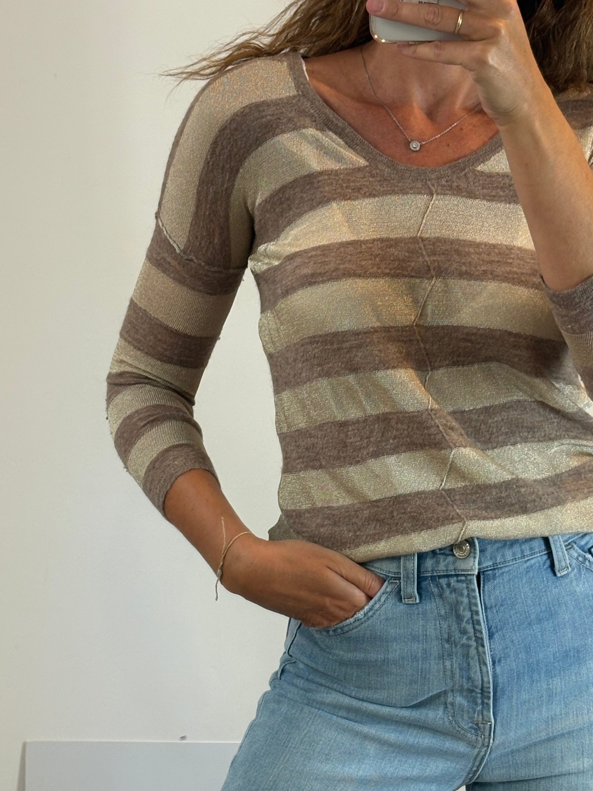 ZADIG&VOLTAIRE. Jersey rayas T.m