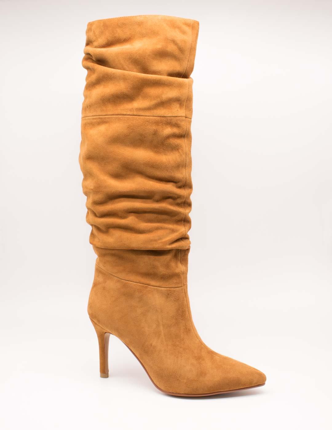 Bota Exé DIANA-120 SUEDE CAMEL de Mujer