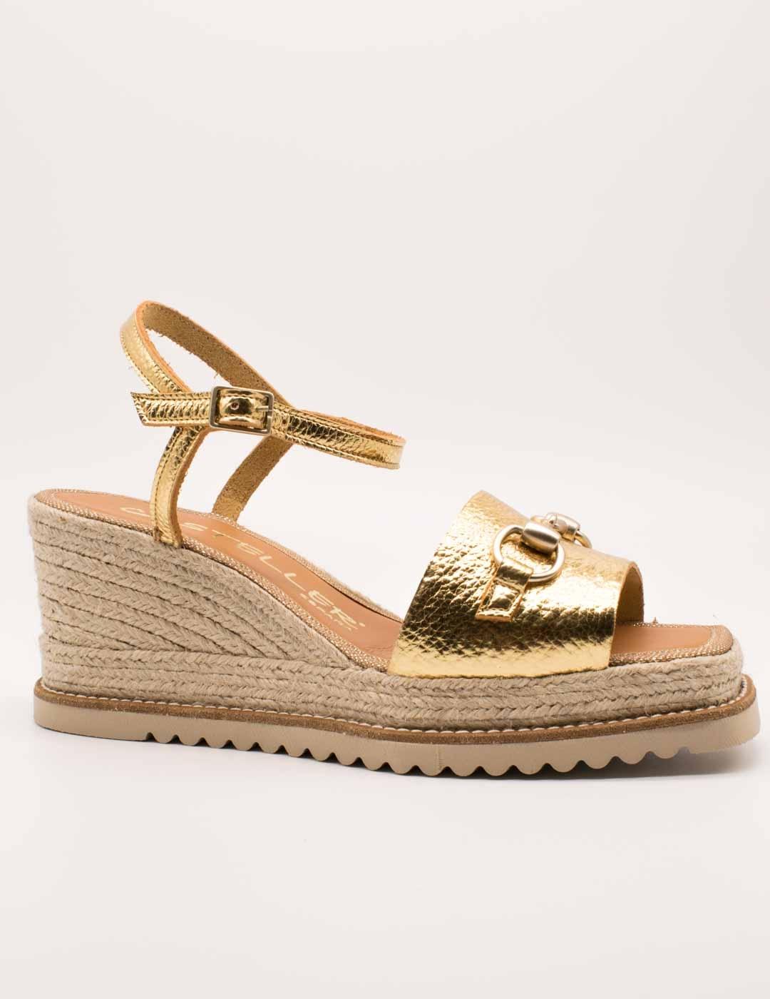 Sandalia Casteller 891 York Oro de Mujer