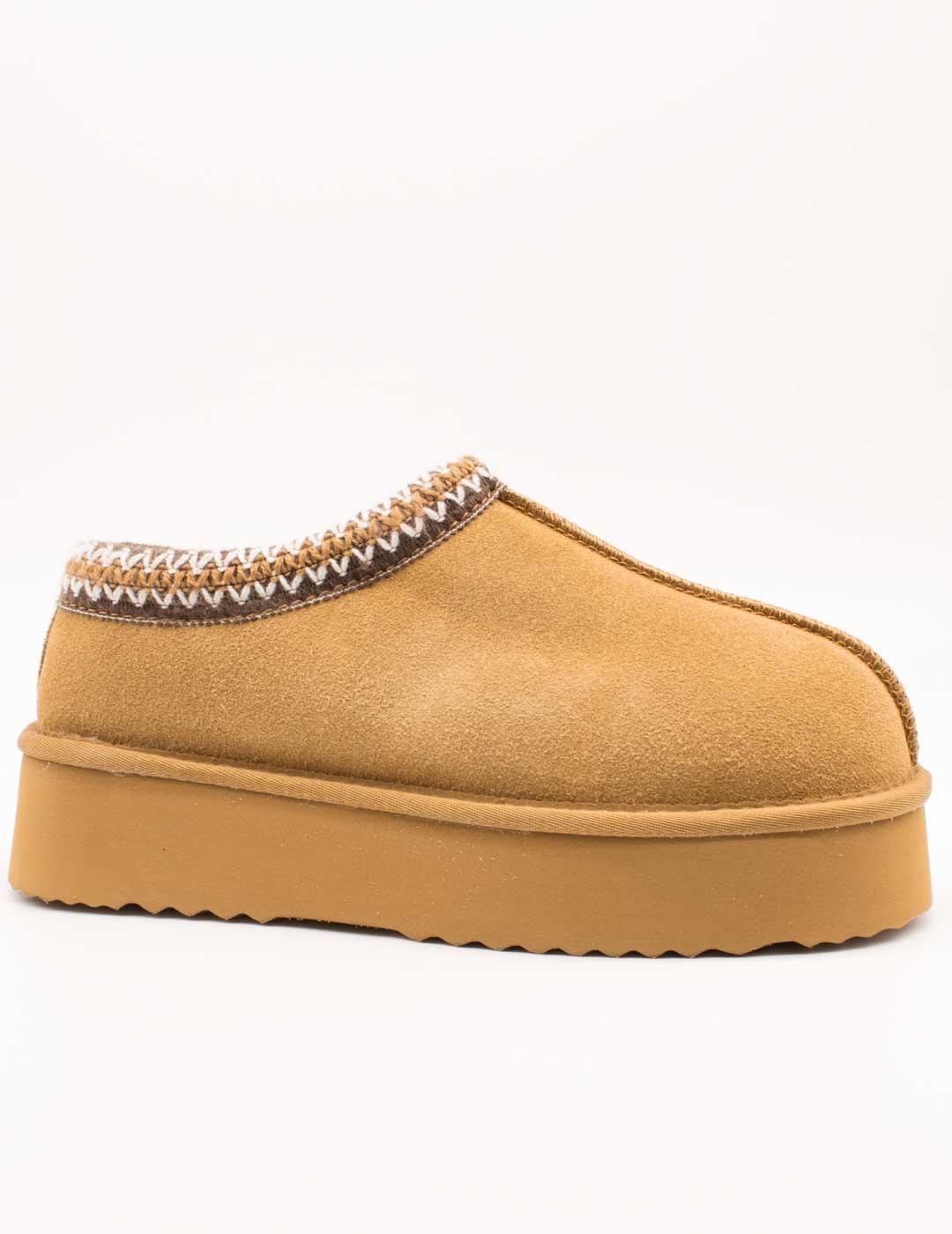 Zueco Varm 1526 Berdun 01 Serraje Cuero de Mujer