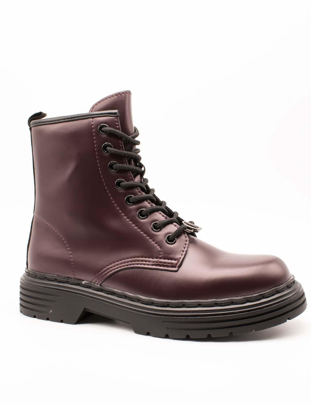 Botín Cafenoir C1FA9030 Bordeaux de Mujer.